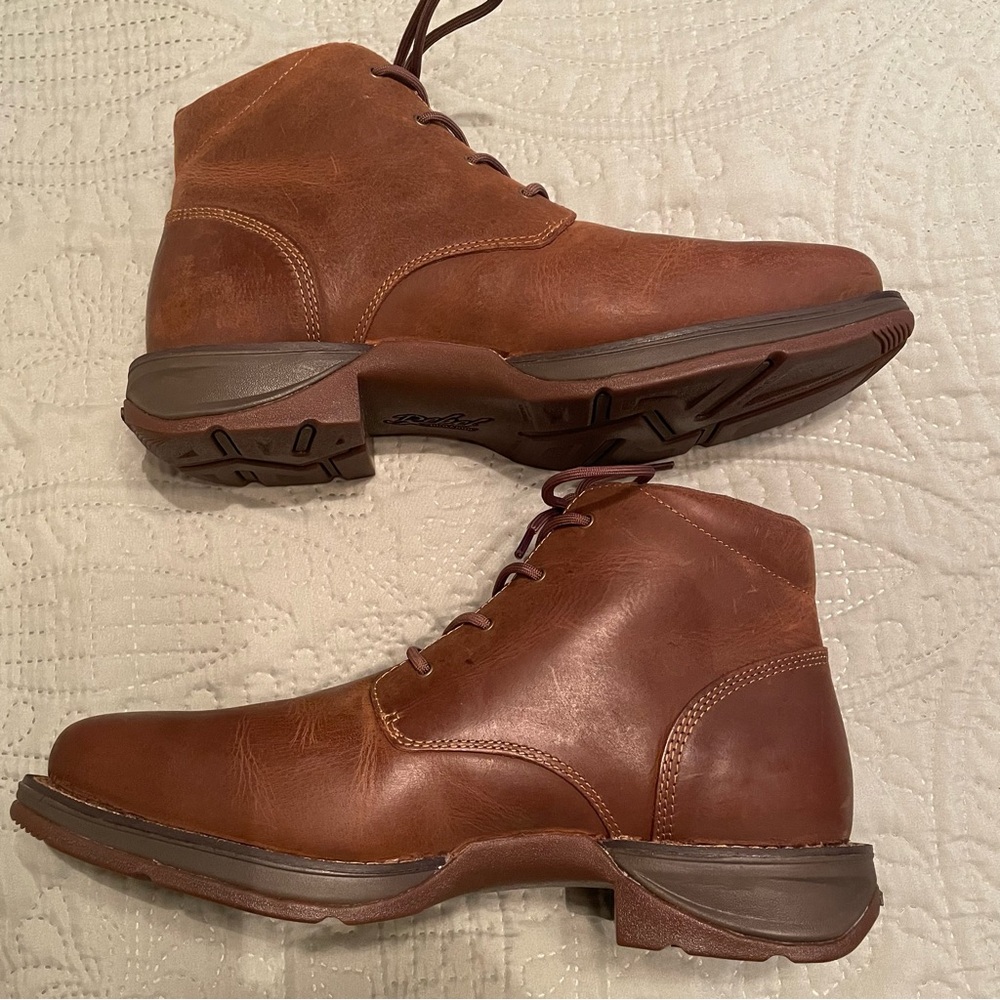 Durango red dirt rebel chukka western square toe men’s boots size 9.5W